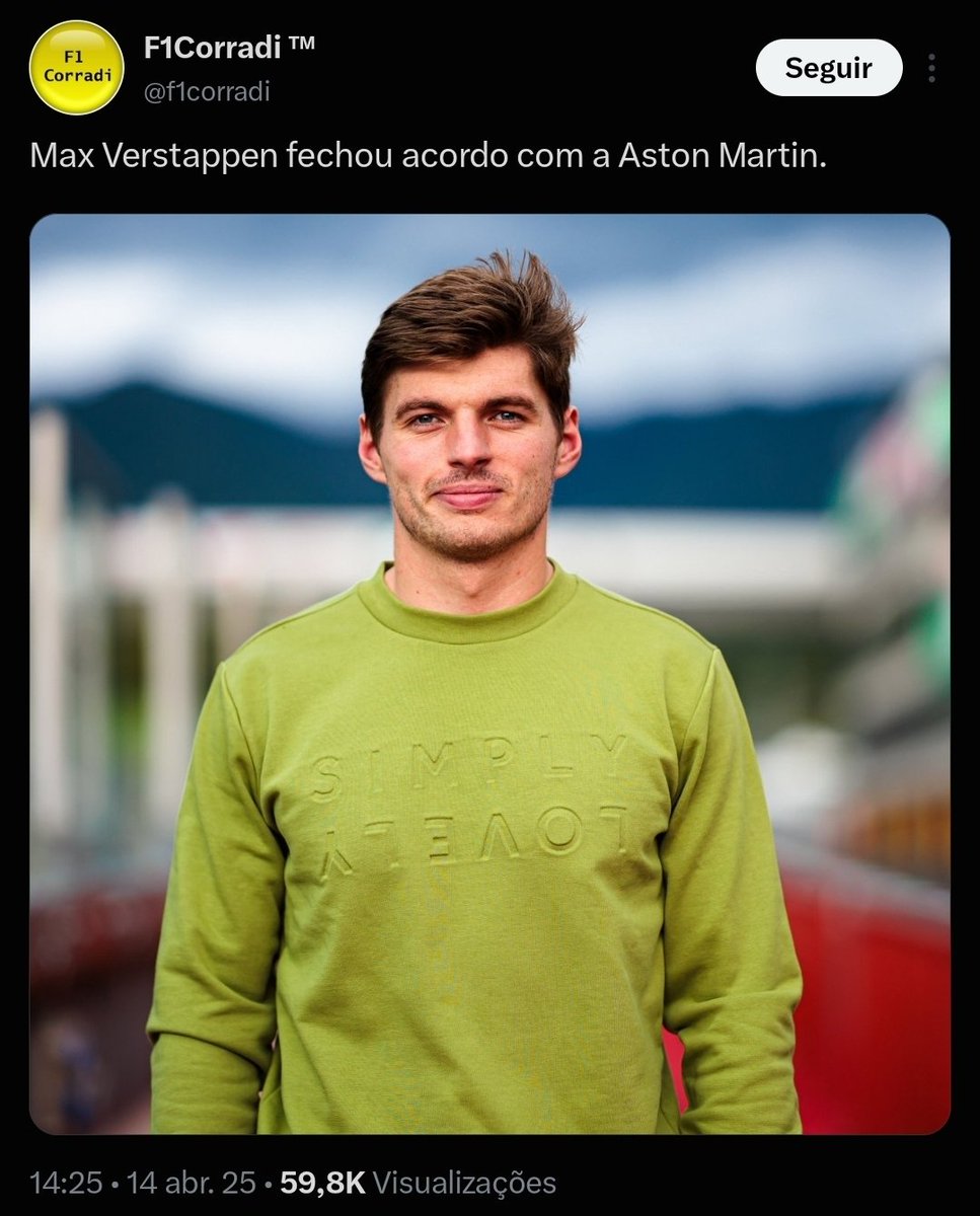 SardonRacing's tweet photo. @TazzioNuvolari @Formule1 @f1corradi Deve saber muito mesmo, mais até que os próprios pilotos às vezes... Só não posto mais pra não ficar feio pro lado dele. https://t.co/M8J5Cx8COI