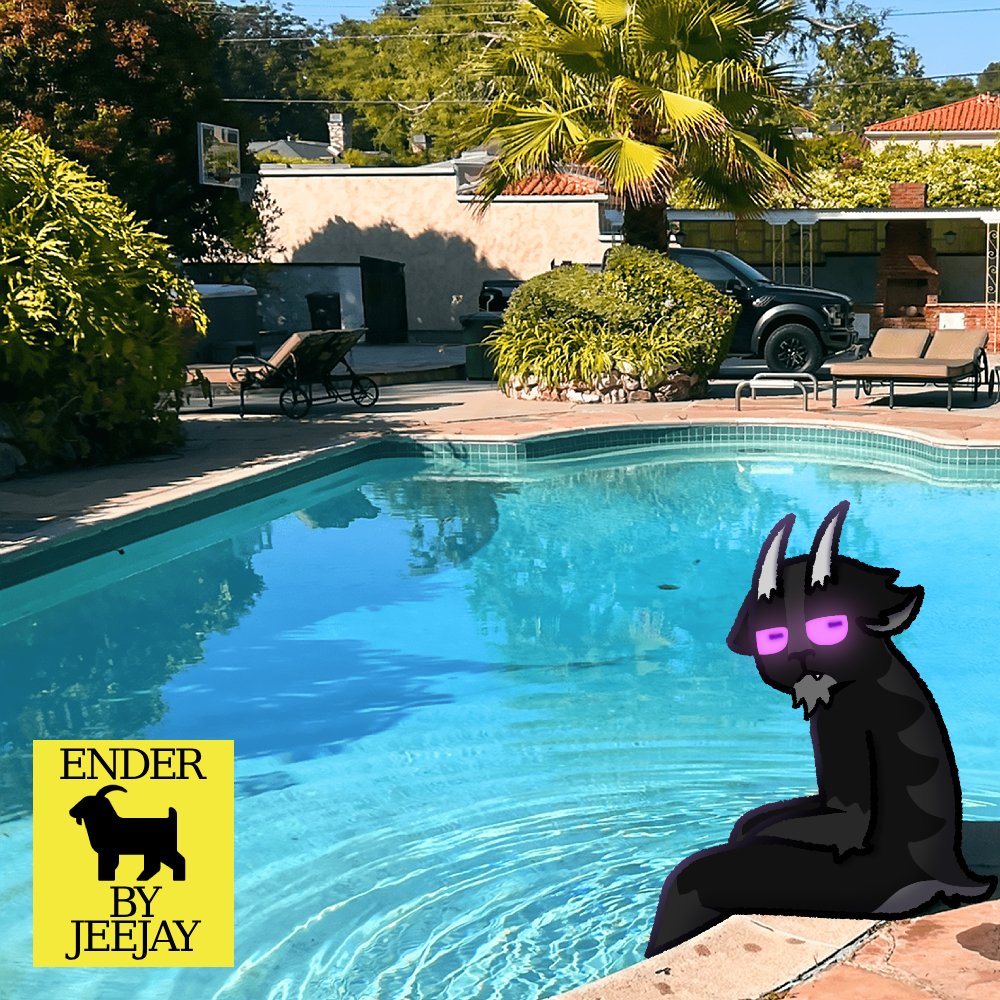 _endergoat_'s tweet photo. ENDER - an edit of Post Malone's "AUSTIN" album cover
#furry #furryart #goatsona #goatfurry #postmalone #minecraftart #albumcover https://t.co/zlPl01PF6l