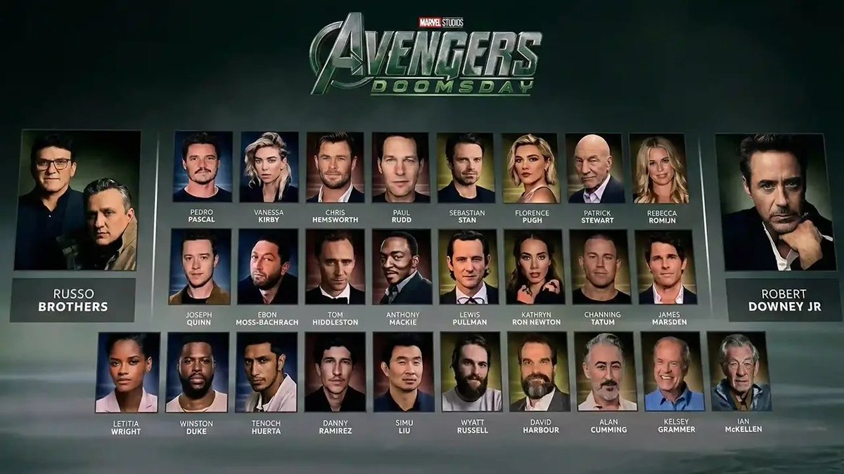 rkmndsfilm's tweet photo. Cast Doomsday aja udah se sesak enih, tapi kata Russo Brothers masih belum semua. Jujur, siapa satu nama yg paling kalian tunggu buat diumumin? https://t.co/mVquYEnSzy