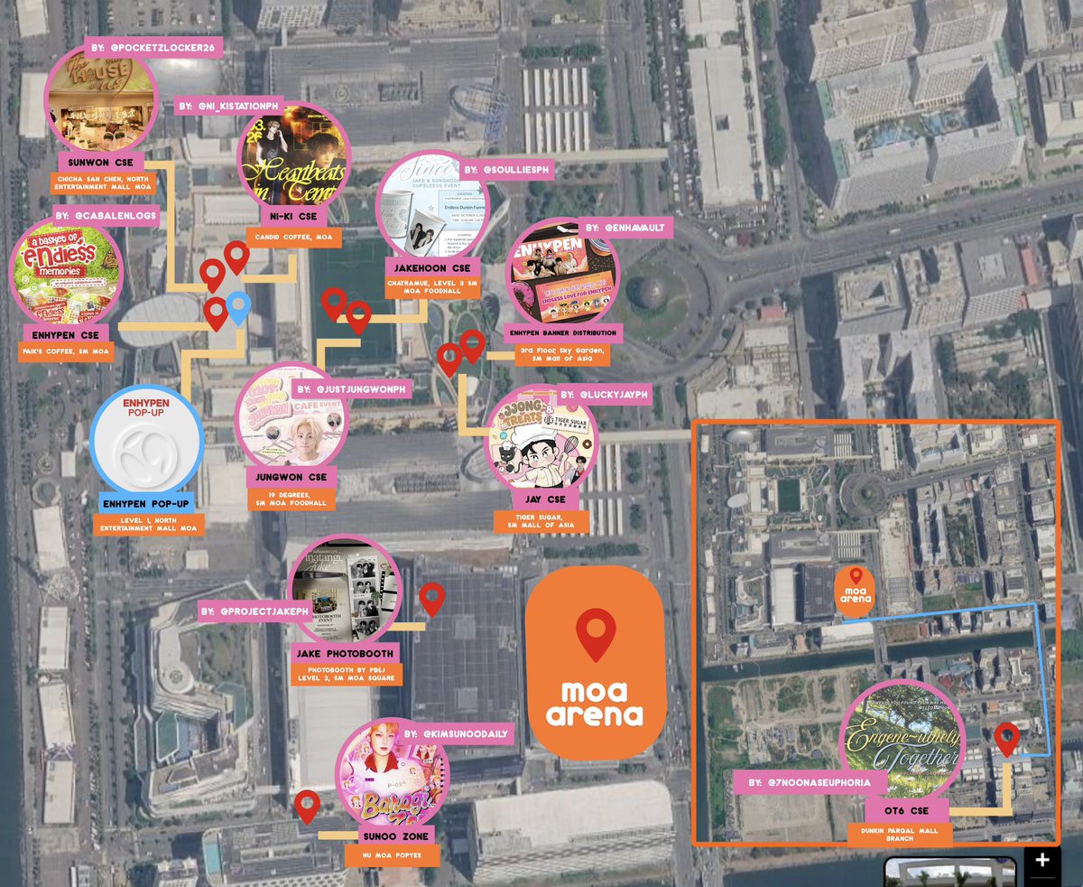 wontuanzy's tweet photo. engenes! here's an updated map!

i included enhypen pop-up and @enhavault 's banner distribution event for engenes who want to maximize the enhypen experience that day! hahaahhaa 😵‍💫

#DunkinPH_ENDLESS #ENDLESSFunMeet https://t.co/EBizJu5Dnm
