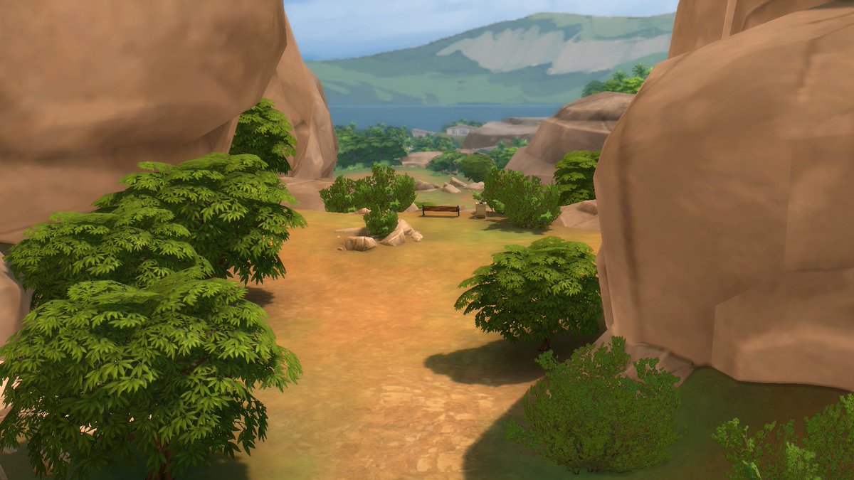 ArdoSims's tweet photo. Oasis Springs is now surrounded by water! https://t.co/n4JFyJOpOR
