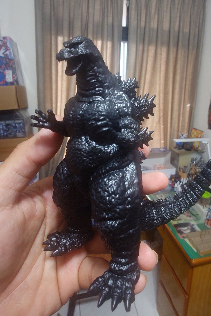 KumaLin555's tweet photo. TMK平成哥吉拉，組起來跟負一哥一樣大
#ゴジラ� #godzilla
#kaiju https://t.co/IcjwtwxUFi