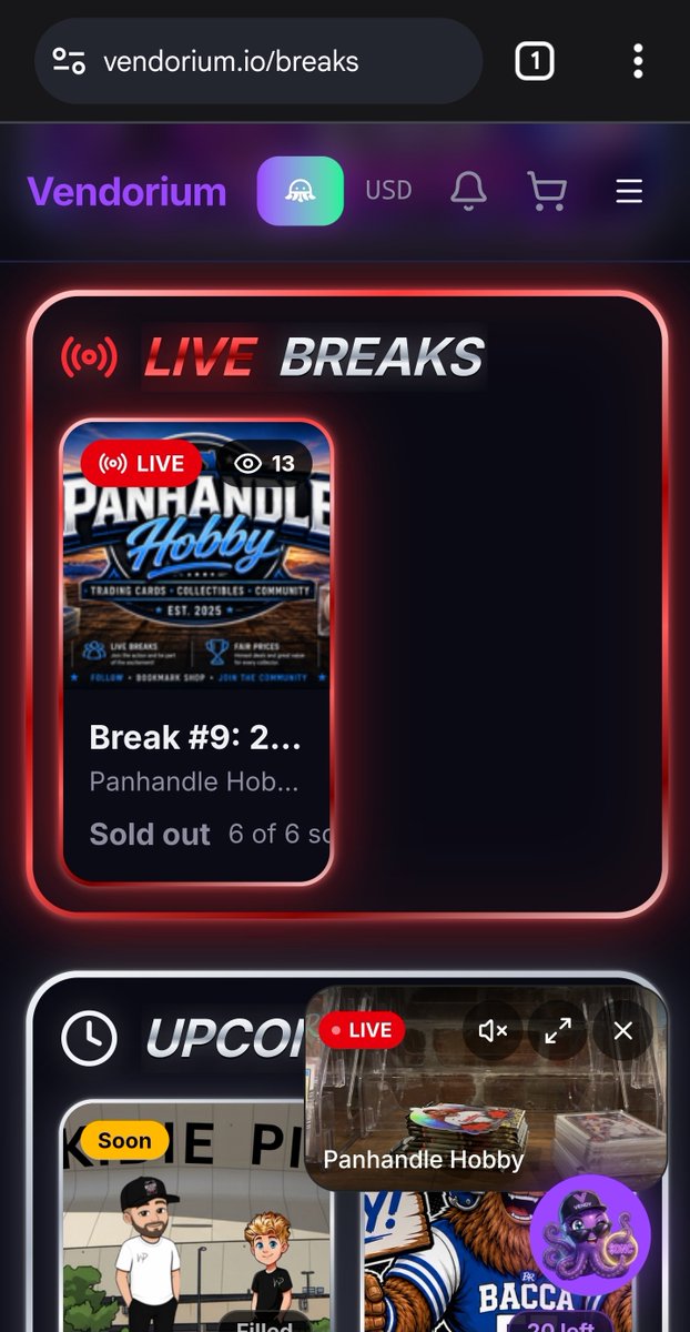 DNConChain's tweet photo. Live on #vendorium 🐙 

#livebreaks #MLB

https://t.co/trUbMOzAjn https://t.co/fY2h7oVr0d