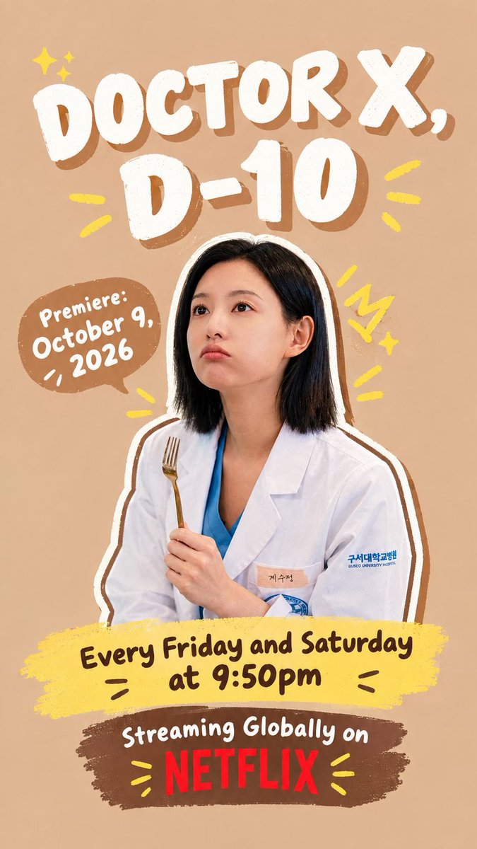 kjwbase's tweet photo. Only 10 more days until #DoctorX premieres and actress #KimJiwon is finally back on our screens! 🤍 https://t.co/YPcuSBc8Rz