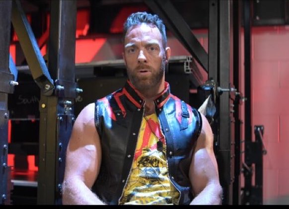WrestleOps's tweet photo. LA Knight says he’s been held back by politics and people like Roman Reigns.

#WWERAW https://t.co/2zH06kMBuB