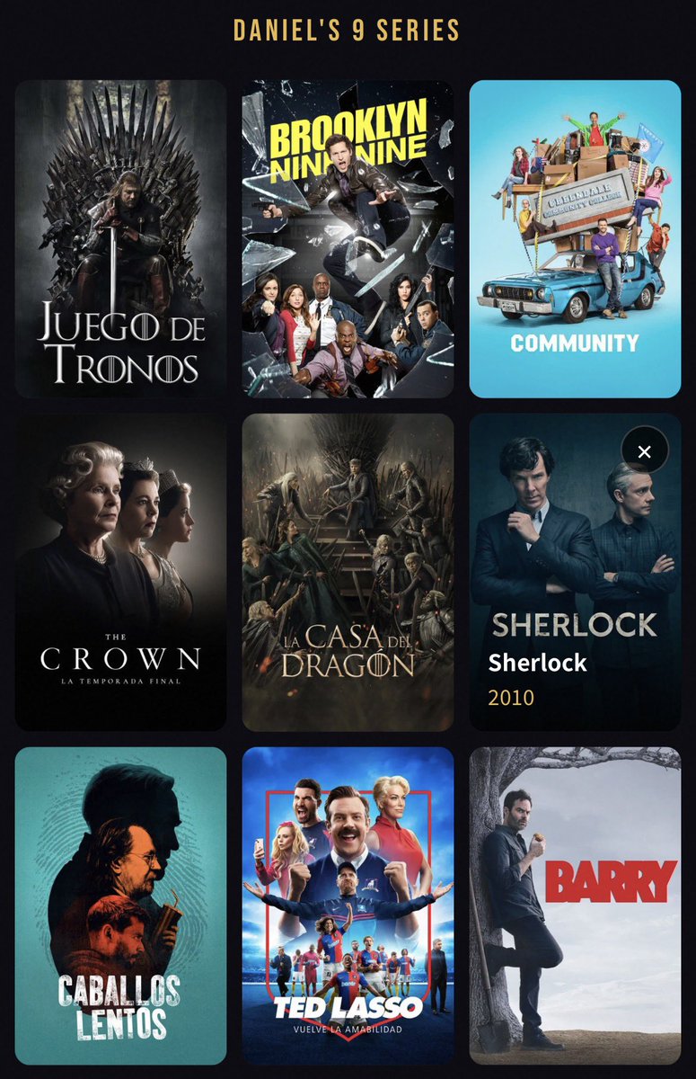 DannyHdz11's tweet photo. Las 9 películas y series que han definido mi vida. https://t.co/jJCbr9r5eN