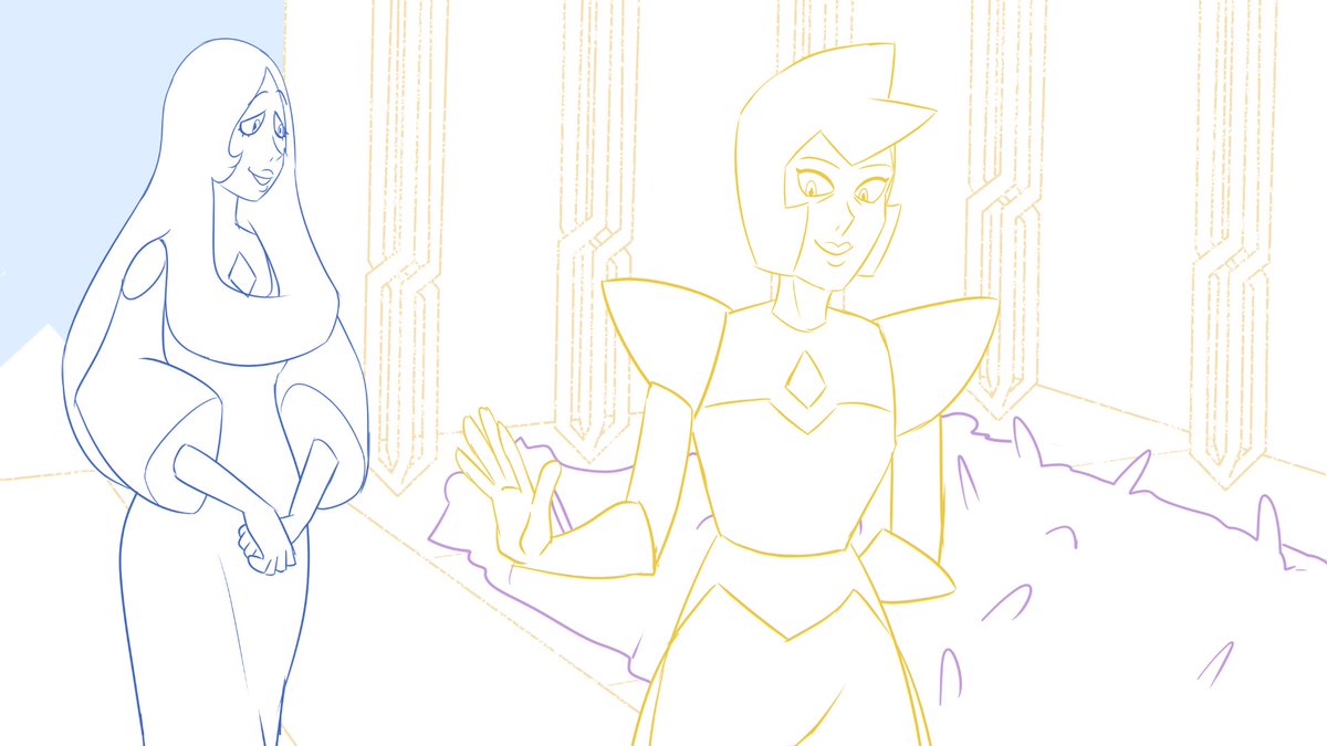 NamyG_oficial's tweet photo. The Diamond Authority is here! Let's not forget that in my AU, Spinel took Pink Diamond's place.

#spinelsgang #stevenuniverse #namyg #fanart #stevenuniversefanart #whitediamond #bluediamond #yellowdiamond #spinel https://t.co/0GBbEVUSeN