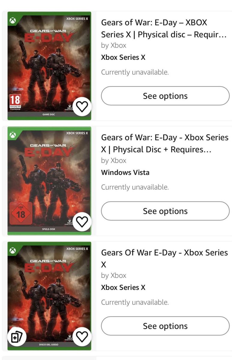 DiRRec_Gaming_'s tweet photo. Gears of War E-Day are selling out fast!!🔥🔥🔥🔥🔥🔥🔥 https://t.co/rsGkclXgeL