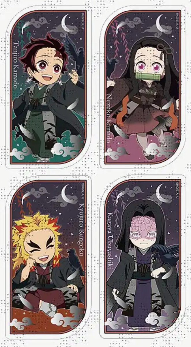 gon_c's tweet photo. 【交換】鬼滅の刃 ハロウィン 2026 アクリルスタンド チェキ風ブロマイド ステッカー

譲: 禰豆子 善逸 伊之助 カナヲ 玄弥 しのぶ ☆煉獄 宇髄  ☆無一郎 甘露寺 伊黒 ☆実弥 悲鳴嶼 お館様

求: 同種 炭治郎 ★義勇

☆⇔★/A⇔B◯
本日新宿高円寺等、後日都内手渡し郵送可
お気軽にお声掛け下さい🌸 https://t.co/XYpczkTJpq