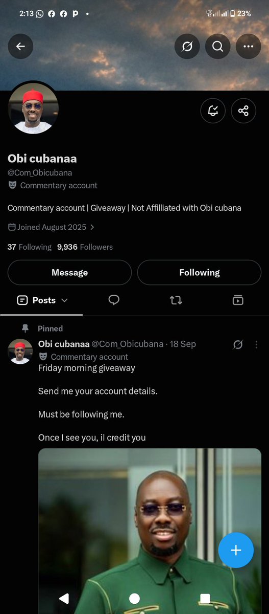 JaneLynno64n's tweet photo. @Jowizazaa_gives @buga4gamez @Com_Obicubana Done sir please 🙏 https://t.co/UOGCs5JJ7m