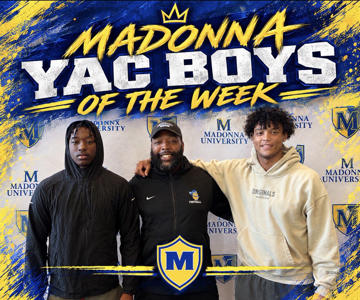 CoachGMcCants10's tweet photo. WEEK 4 “YAC BOYS” of the Week: FaHeem Jeffery and Keygan Toliver 
🟡🔵🏈 https://t.co/5EyHjKnpII