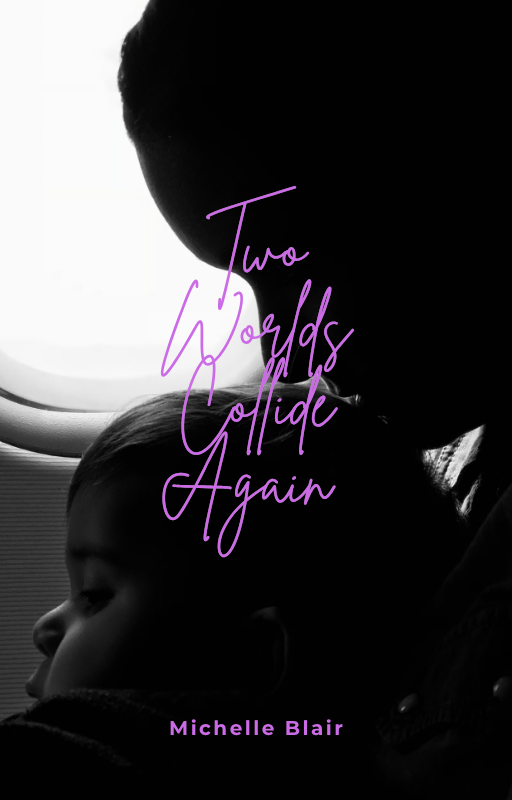 CozyBookDragon's tweet photo. The second book is in the "Two Worlds Collide" series. I need a better title, so please help me out. Here's an updated version for now. https://t.co/0FFtXtYr9J