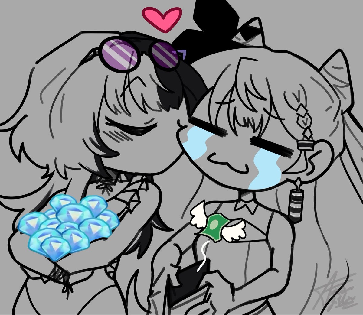 9aidenf's tweet photo. Anything for wifey 💕
#GreyScaleX #Zetacrylic #ShiorinSketch https://t.co/vV2I9oGt00