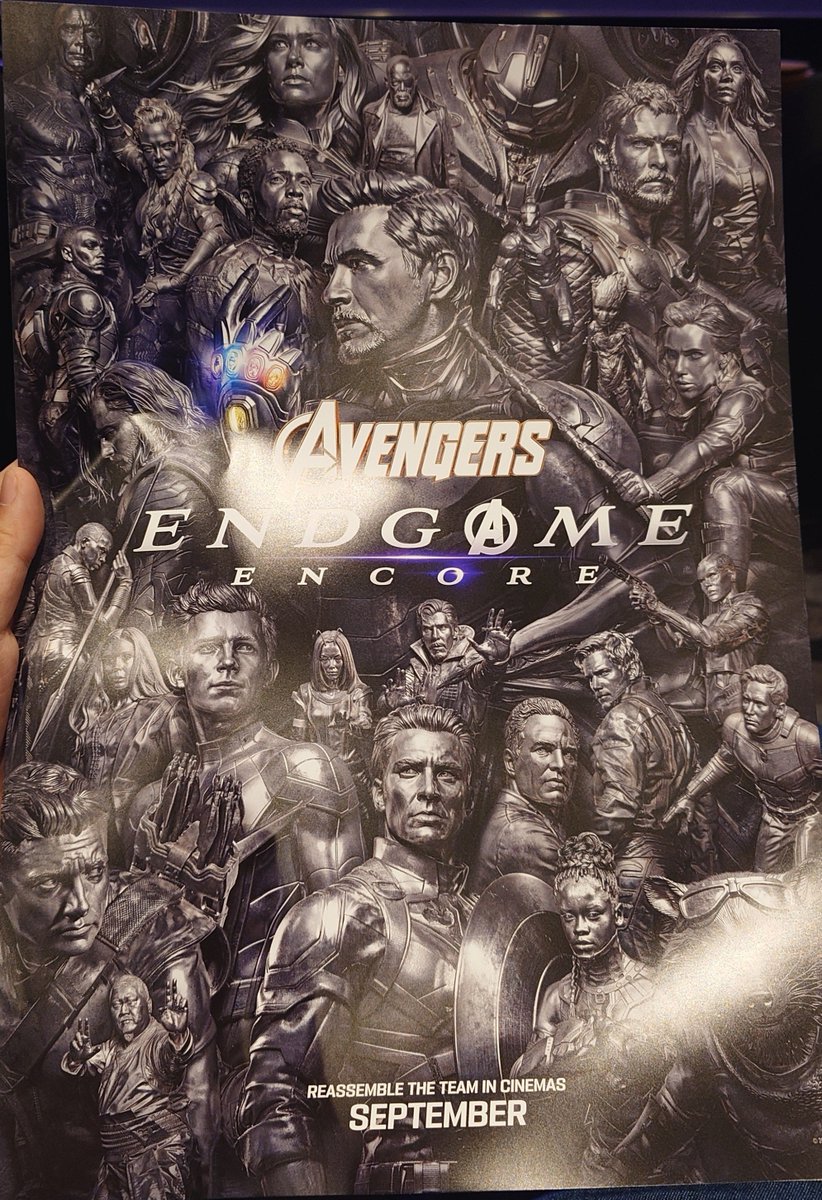 all_redP's tweet photo. 指パッチンアンコールなう
#アベンジャーズ https://t.co/3uJ1oTyPep