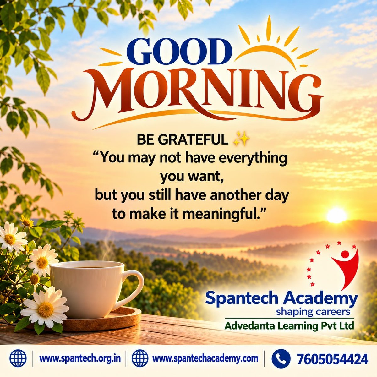 PalashSarkhel's tweet photo. #goodmornimg #goodmorningfromkolkata #happytuesday #SpantechAcademy #shapingcareers https://t.co/UQP2BNAwK6