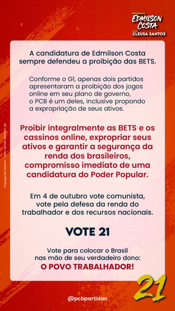 PCBpartidao's tweet photo. https://t.co/9041oO0IzL