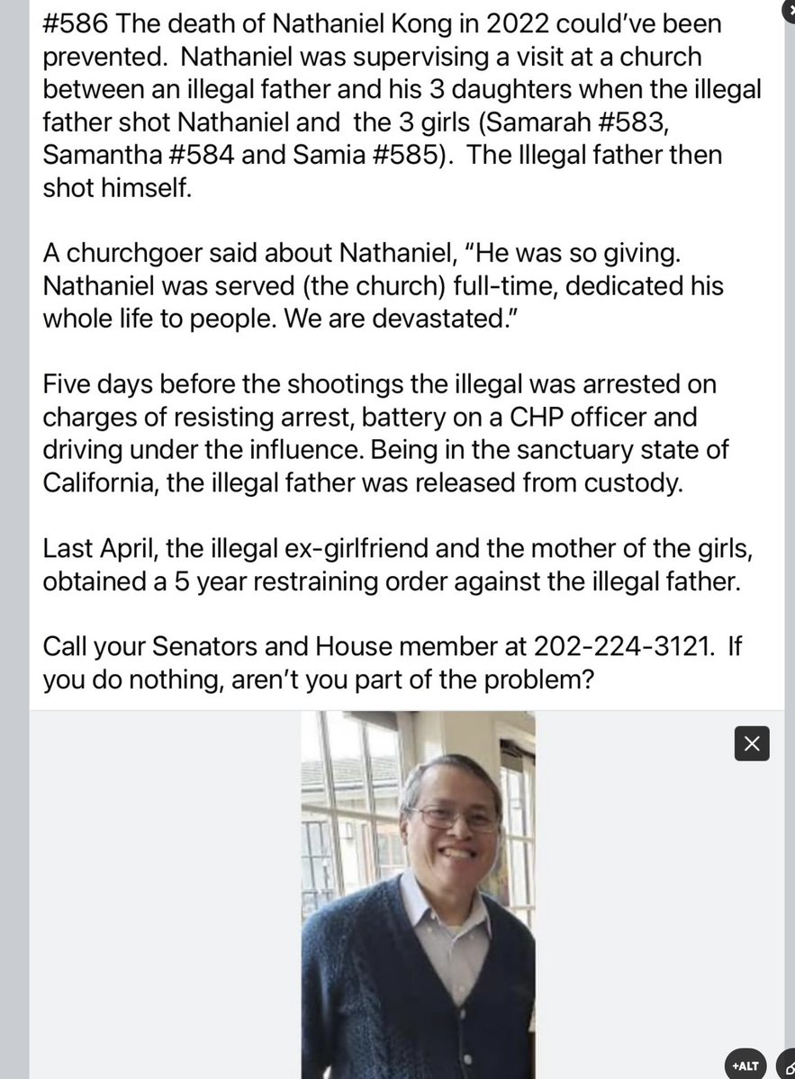 howmanyare2many's tweet photo. HOW MANY ARE TOO MANY?  

Now at 1,485 preventable deaths and counting.

Laura, did you ever hear about Nathaniel ‘s preventable death? Of course not, that’s why I do this. MSM doesn’t report these deaths because they don’t want you to know about illegal immigrant crime.  That’s also why X hides this account.

Please repost so Nathaniel, isn’t forgotten and inform people of his preventable death.

 I’m not selling anything, not monetizing this,  not writing a book, not making a documentary, etc.  There’s nothing in this for me.  I see what’s happening to our country & trying to do something about it.  

I post a photo of the victim so you can see that these preventable deaths happened to real people, to real children and families that had their lives taken from them by someone illegally in our country.

@cptcookswife  @clmuseum  @JordanBrace8 @PatriotGal480 @poconomtngirl   @browngravy_93 @GeorgeEliseo  @greyman7107  @ZeroDarkKitty @GregoryKBovino @hopeXmeta @angeldadjoe @ImmigrantCrimes @BorderHawkNews