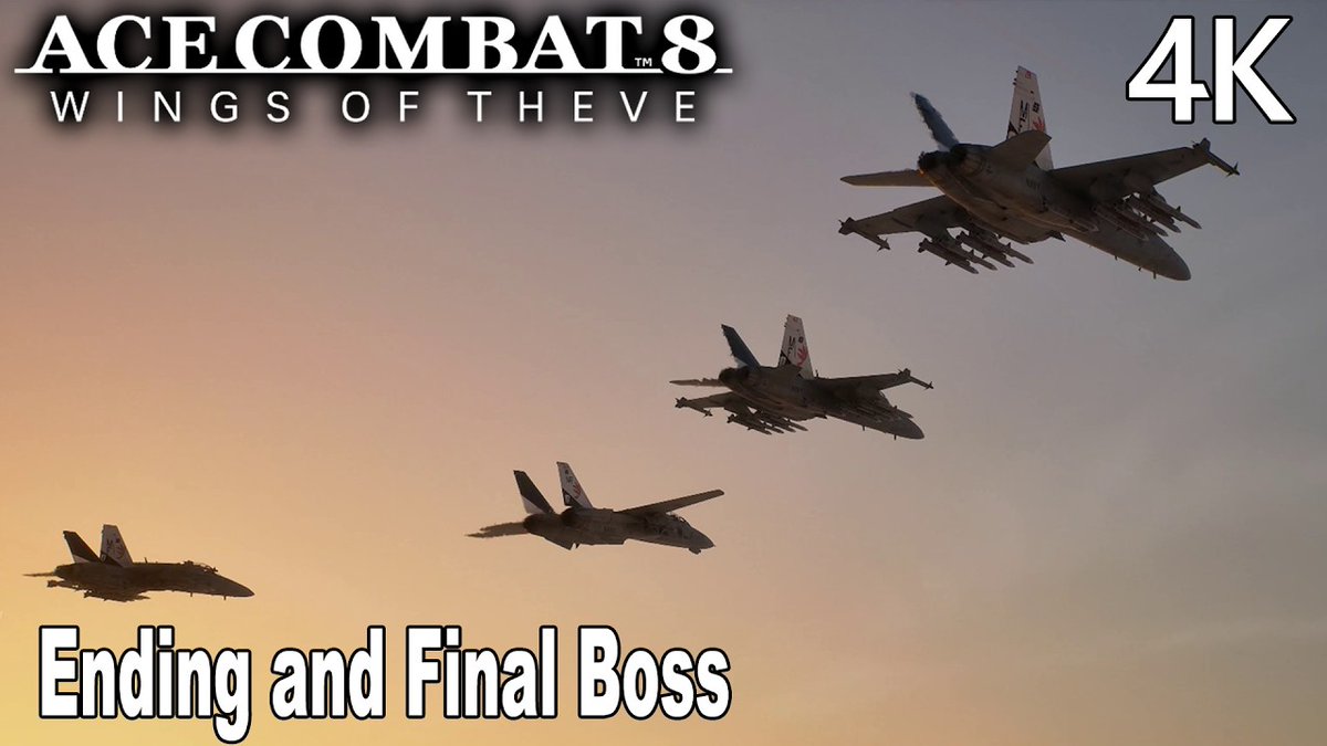 GamersPrey's tweet photo. 🎮 Just Uploaded: Ace Combat 8: Wings of Theve Ending and Final Boss 4K
Watch here ➜ https://t.co/E0xjxtFoFA #gaming #AceCombat8 #AceCombat8WingsofTheve [19:21] https://t.co/716EG55DIR
