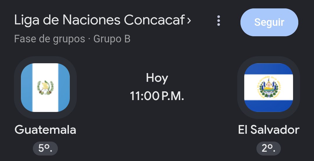 SanMarinoTeam's tweet photo. ATENCIÓN PORQUE VAN A CHOCAR DOS GIGANTES DE CONCACAF. 🤯🔥

Show de fútbol champagne entre Guatemala y El Salvador. 🇸🇻🇬🇹 https://t.co/3MNEjEVoOv