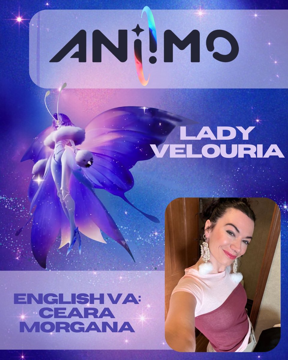 ceara_morgana's tweet photo. I’m so SO excited for the opportunity to lend my voice to the Queen herself Lady Velouria ���✨ and so SO late to announce 💗 I hope you’re all loving the game and letting me grant your dream wishes ✨

Thank you endlessly @OneLineLA https://t.co/cFCRf6p6y4
