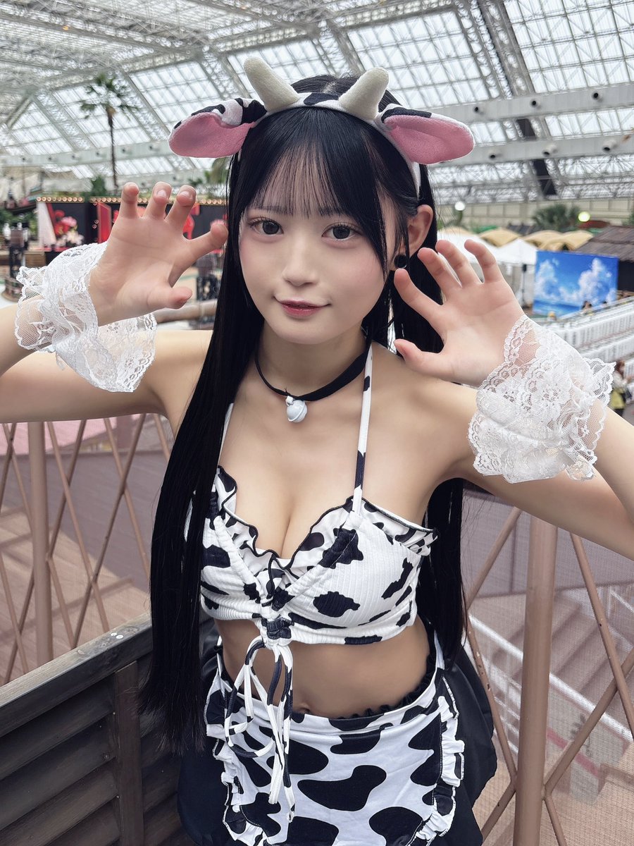 AIWO_yuni's tweet photo. #近代麻雀水着祭2026 よろしくね🐮♡ https://t.co/XZ9od3oouw