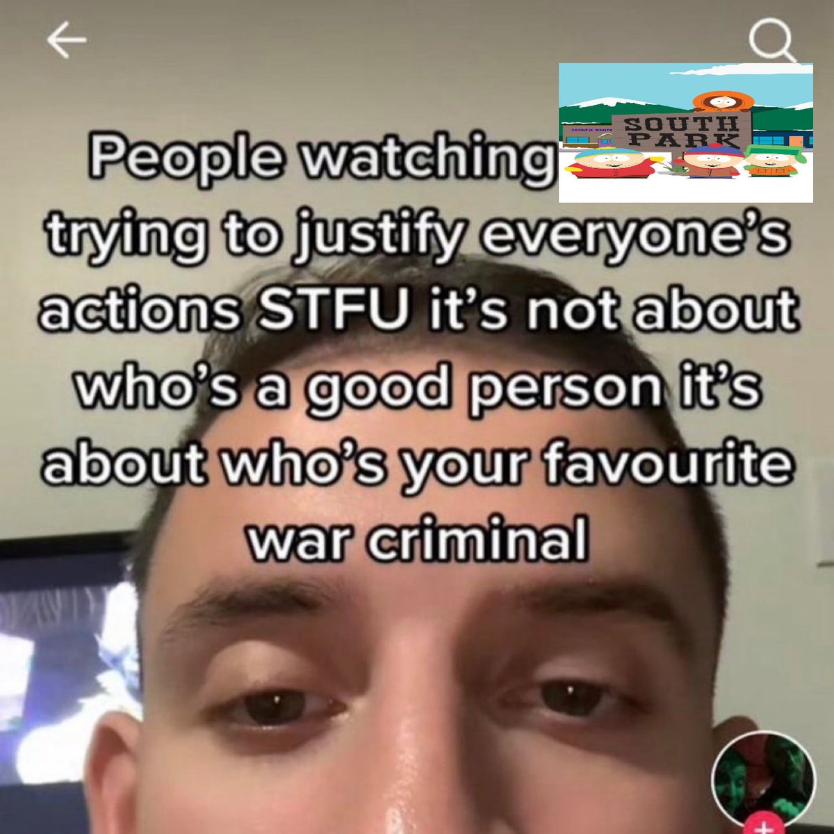 lainfangirl1's tweet photo. Sptt mfs are arguing which south park character is the most innocent https://t.co/PPaGspLiE8