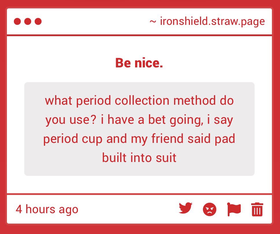 richandarmed's tweet photo. Tampons, you dimwit. https://t.co/uMv9TkAH1W