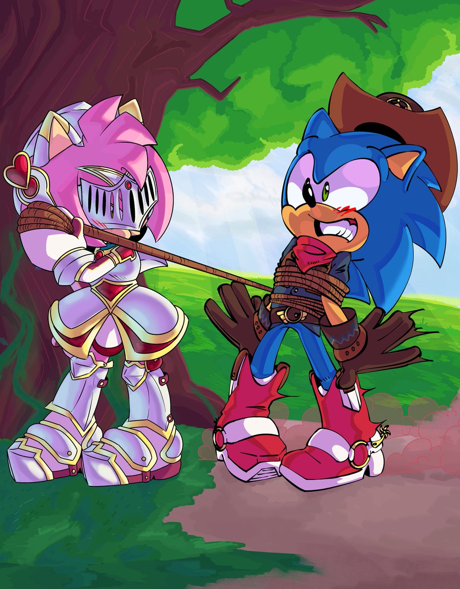 CJ_Hawkyn's tweet photo. My stupid SonAmy AU #SonAmy #AmyRose #sonicthehedgehogㅤㅤㅤ https://t.co/4xVGedHLeC