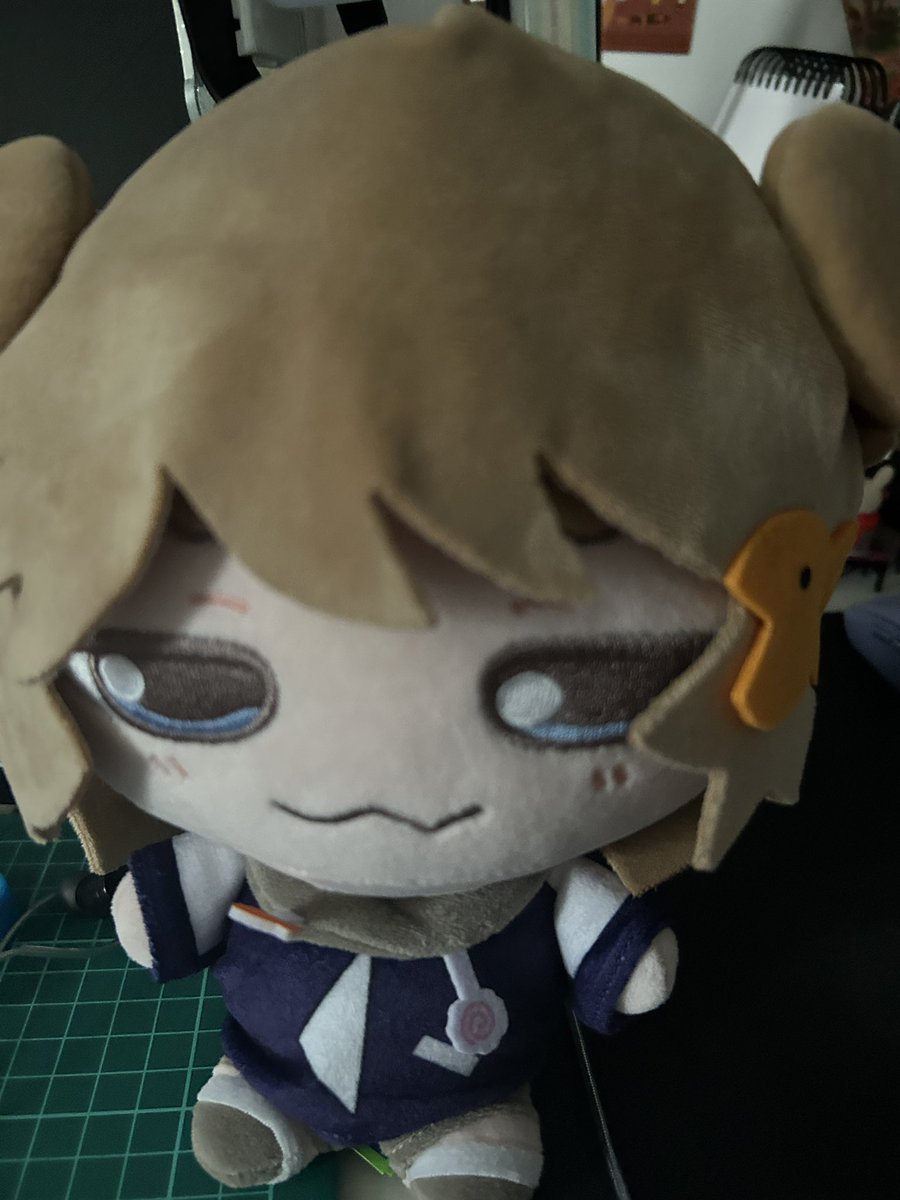 k7uur11's tweet photo. hello little #misoplush why are u so smug even 🥺 oshi so cuteee https://t.co/KKcr5YPU4A