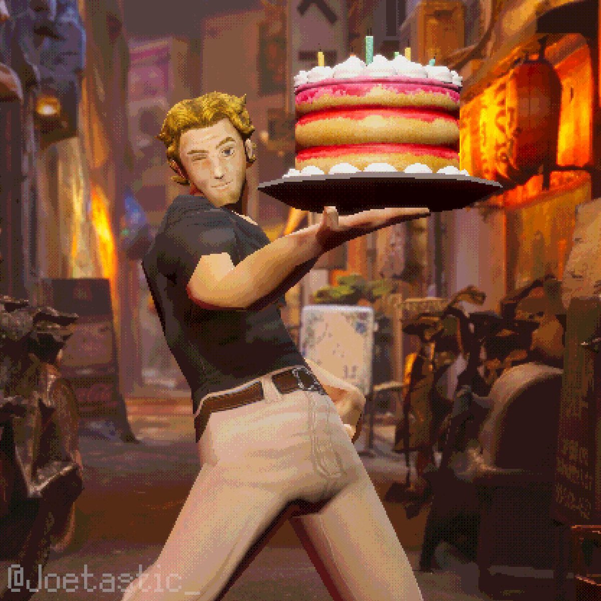 Joetastic_'s tweet photo. Happy Birthday to our favorite Captain, Curly! 🎂🎉

 #Mouthwashing https://t.co/TpdX0WclTE
