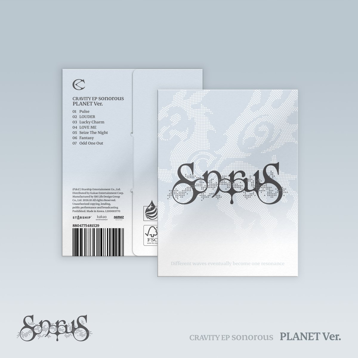 Ktown4u_main's tweet photo. 크래비티 (CRAVITY) - EP앨범 [sonorous] 
#케타포 예약 판매 안내 💿

🩶PLANET Ver. (한정반)
🖤Wind Ver. (한정반)

* Global : https://t.co/PyJeNNh6fk
* KR : https://t.co/gzdvLFqNqL
* JP : https://t.co/STEPY6Z6qA
* CN : https://t.co/KAw38A7B3M

#CRAVITY #크래비티
#sonorous https://t.co/UPuk56QnaF