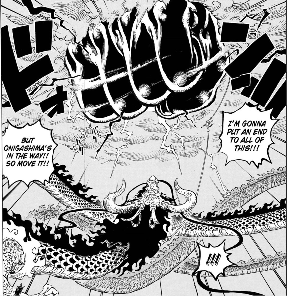 thelibrarymanga's tweet photo. Arc Review: Wano 🐉

8/10 (Act 1: 6 · Act 2: 7 · Act 3: 9)

Pretty much the longest arc that I've read, and it was split up into three acts. Act one I found to be very boring. Act two was a little bit better, and act three was peak, like really good. Some of the best fights in One Piece so far.

I do actually really like the setting of Wano. It's beautiful. I think this is one arc where the anime might be slightly better than the manga, just because you can actually tell what's going on with the art. So I'll probably rewatch this arc in the anime (One Pace ofc).

Kaido as a villain was really cool. I like that he seemed like a bad guy just for the sake of being a bad guy. I don't really remember any tragic backstory or anything like that. He seemed like an asshole just for the sake of it… and I respect that lol. His character design was great. He's definitely top three villains for me. I don't know if he's my favorite, but top three fs.

I like that Luffy tried to fight Kaido and FAILED twice. After the first time, we saw a pretty decent amount of character development with Luffy. He got imprisoned and met the yakuza boss, Hyogoro the Flower, who taught him about Haki, which he then used to eventually defeat Kaido. Even in the second fight Luffy lost, but he started actually inflicting some damage on Kaido. This was great to see bc after the time skip, Luffy was feeling a little overpowered imo.

I love the dialogue between Law, Kid, and Luffy, and how they're always competing with each other. Law would always get pissed off if it seemed like people were bossing him around, which is hilarious to me. At one point he teleported someone over mid-fight just to tell them to shut up, basically.

—

Great Moments:

Law, Kid and Luffy playing chicken with the fireball, Big Mom and Kaido fighting and then teaming up, Robin's fight against Black Maria, seeing Big Mom get defeated (never liked her tbh), Zoro vs King, the Momonosuke reveal, Buggy's guild putting bounties on admirals (based).

The biggest surprise for me this arc was Kid and his powers. I ended up really enjoying any fight he was a part of.

—

Bad Moments:

The pacing was horrible, especially in the first part. The entire arc felt extra long (it was).

The biggest letdown for me was some of the Animal Kingdom Pirates designs. In general I thought they looked pretty goofy, and not in a good way. King's BDSM design was pretty sick though.

Lastly, the art style was very busy, noticeably more busy than other arcs. It seemed like there were speed lines in every fucking panel, like Oda was just trying to fill up every single piece of white space, and I genuinely found it hard to keep track of things compared to something like Bleach, where there's a lot of white space.

—

Overall the ending was pretty satisfying. They saved the day, Wano was saved, and it was pretty cool to see Momonosuke's character development. I'm more into manga in general, but I've heard that this is the arc where a new studio picked up the animation, so I'll definitely be watching it.