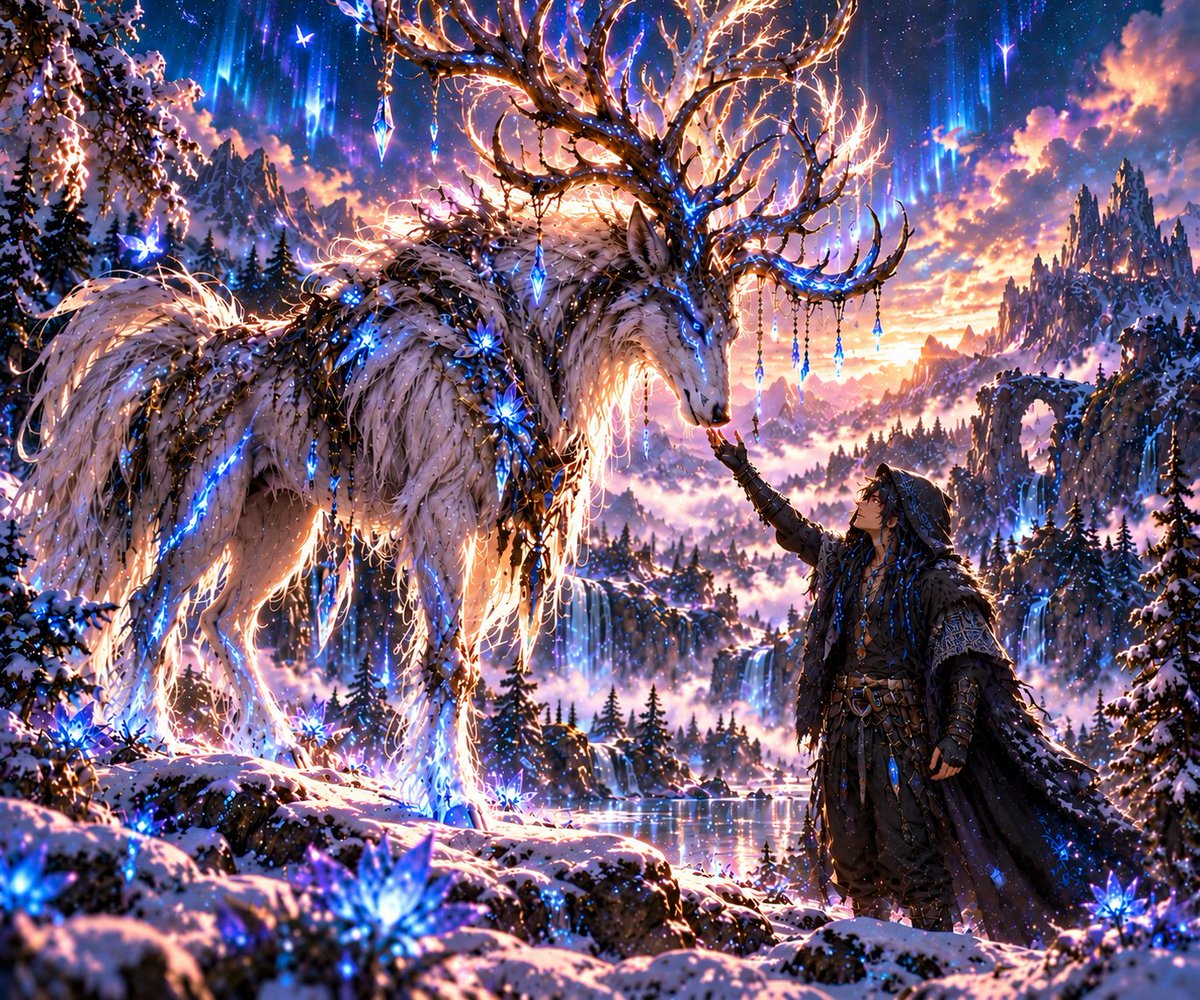 LaxLycaon's tweet photo. You can find many here in the EverWild ..

#ai #aiart #aiartwork #aiartist #scenic #nature #fantasy #fiction #creative #roleplay #worldbuilding #characterdesign #EverWild https://t.co/jaKsJLNlAw