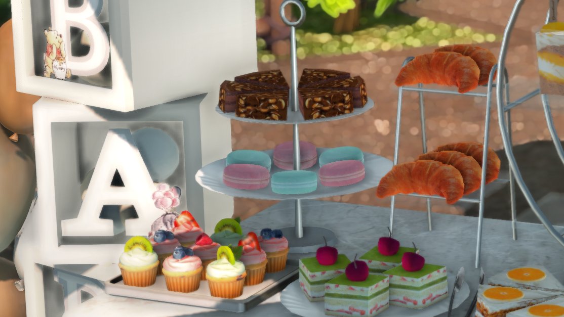 jayplaysims_yt's tweet photo. Baby Shower last preparations + Raj, having a case of main character syndrome https://t.co/ocrrhesuAm