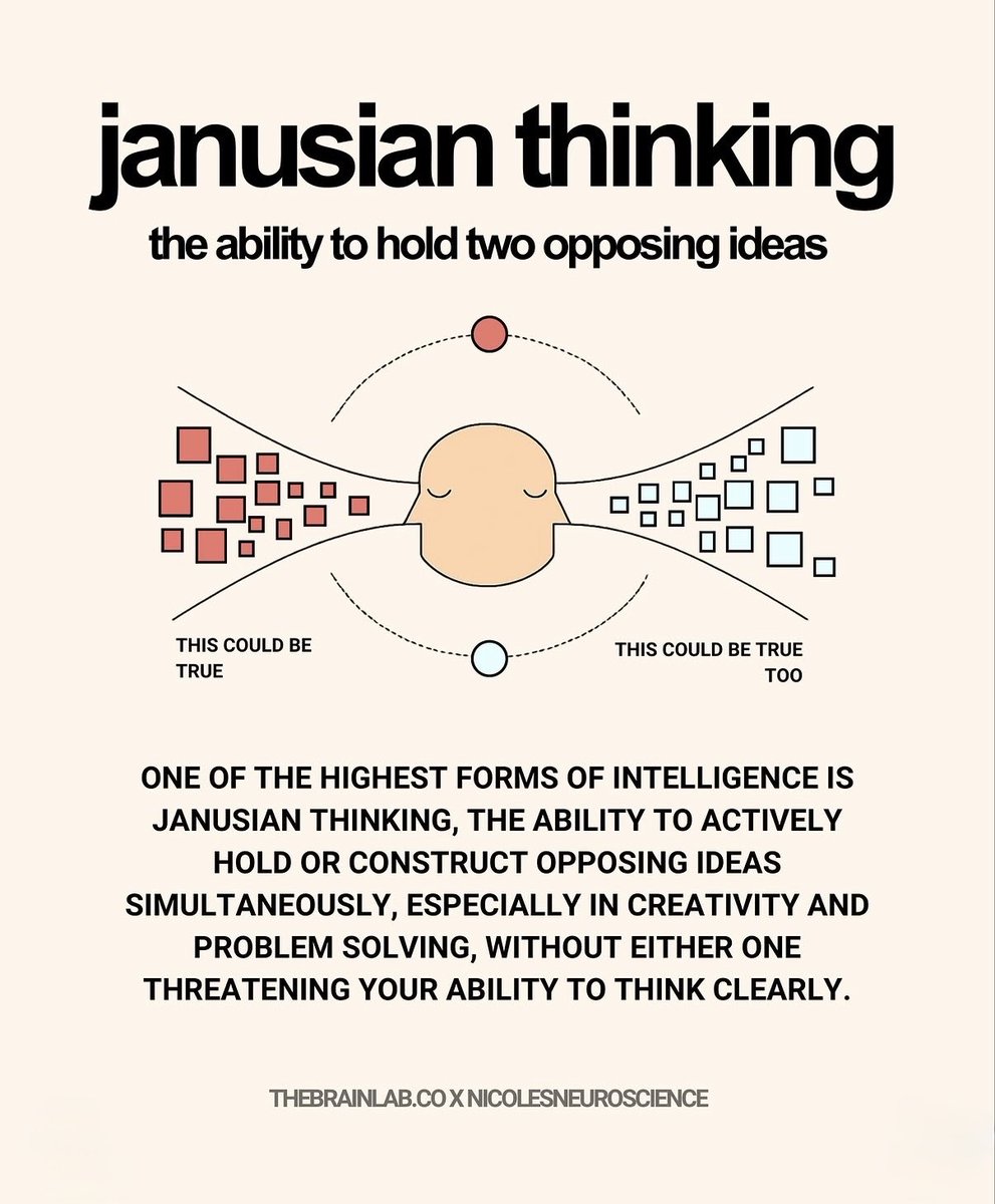 CuriousMindsHub's tweet photo. JANUSIAN THINKING!! https://t.co/bOlnfPZLHr