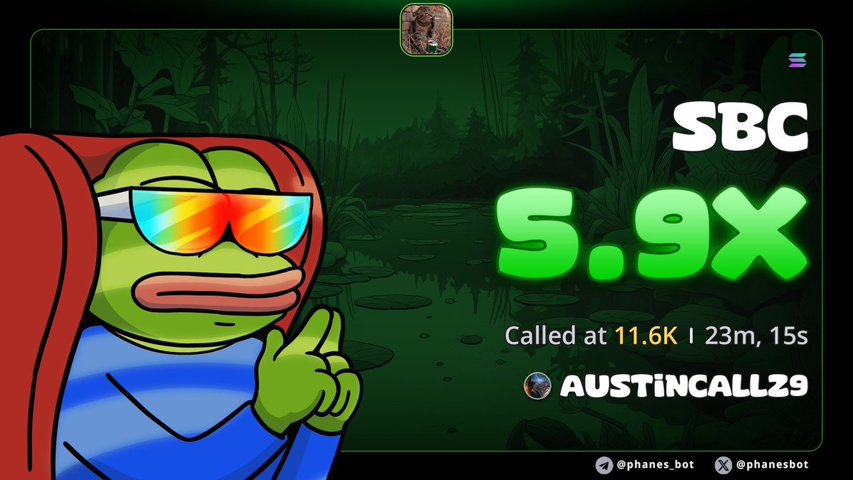 Austincallz03's tweet photo. 5.9x call on $SBC

ArV7g2VBDHTUvfJTwCPYzzPJRozHbdS94QigVPuFpump https://t.co/Uwa90H3IZw