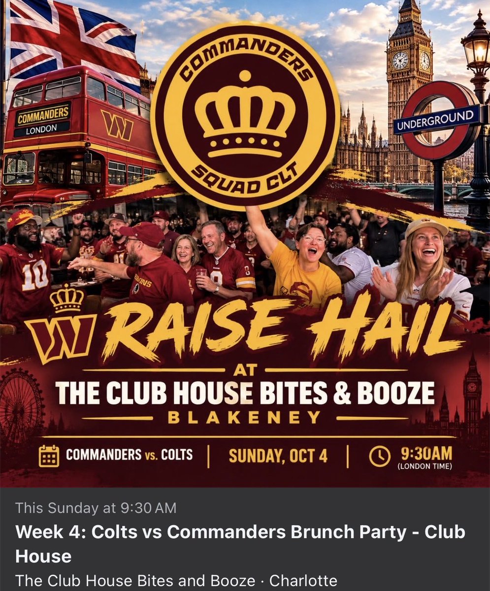CommandersCLT tweet picture