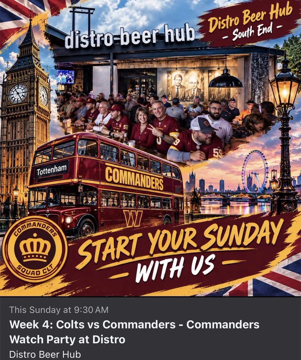 CommandersCLT tweet picture