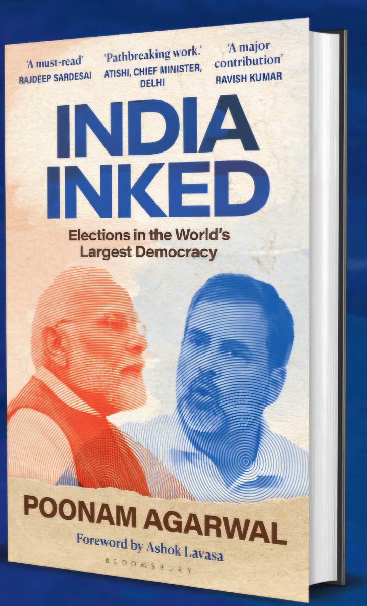 poonamjourno's tweet photo. Those who approached me through social media regarding the #electioncommission's structure and why dissent notes by 2 EC's is a serious concern - I would recommend them to read my book. 
https://t.co/MYGArdaabl https://t.co/WQOw3zvX6W