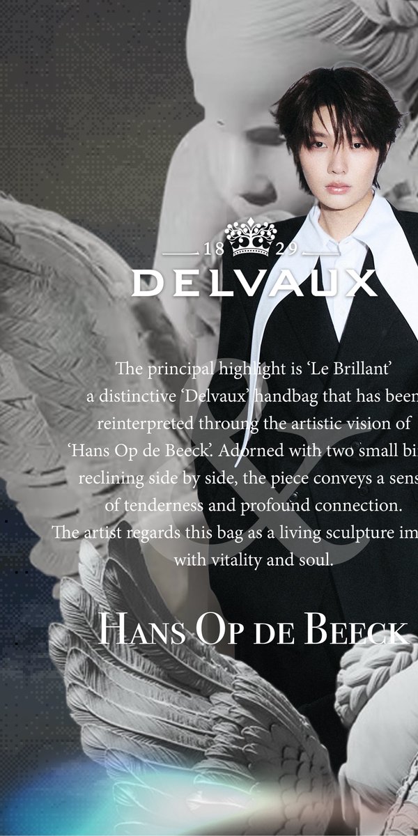 Wiwatcharakul's tweet photo. So excited for Namping Napatsakorn to enjoy his time at the beautiful world of Delvaux in Brussels, 🙋🏻‍♂️can't wait to see what he wears.😎

#NampingStarInBrussels
#nampingster https://t.co/4JdUJNLWLH
