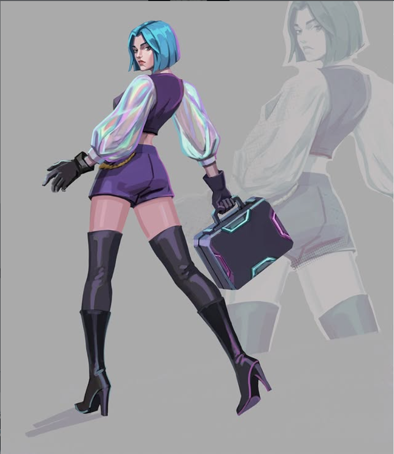 ElyzaraVT's tweet photo. Briefcase locked ready to take over your feed. What do you think is inside? Drop your guesses below! 

#VTuber #ENVTuber #VTuberEN #VTuberUprising #VirtualYoutuber #VTuberAssets #3DVTuber #VTuberDebut #AnimeArt #VTuberCommunity https://t.co/JhpC9SsxS4