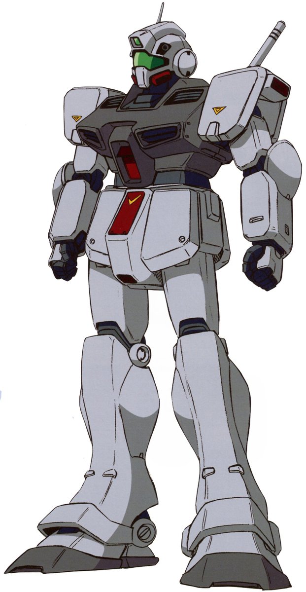 Crosspuru's tweet photo. Broo gm cold climate type lowkey would go so hard in the normal gm color scheme and palette as Izubuchis redesign of the GM ffffkkk https://t.co/19tndnsyYC