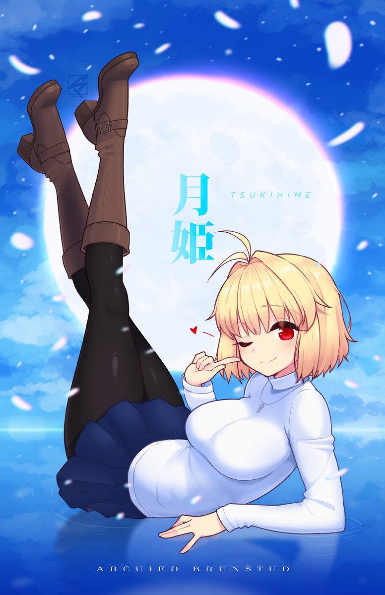 SynapseProperty's tweet photo. 🌙#Tsukihime #Arcueid #月姫 #アルクェイド https://t.co/5dm448R3Aq