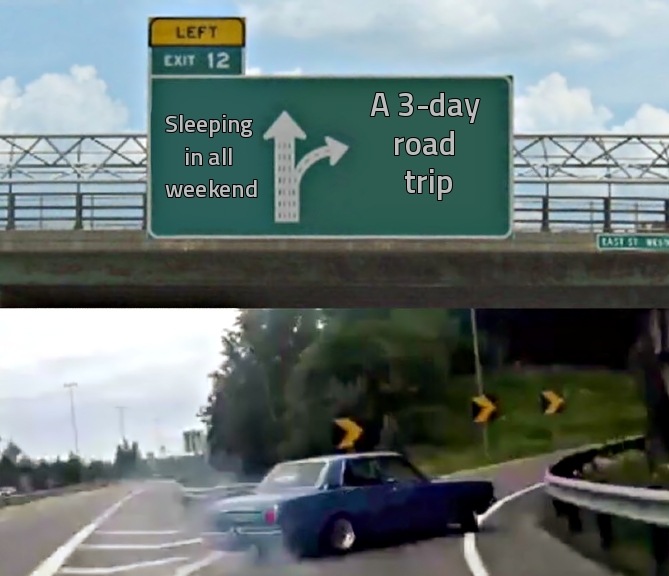 harroitsnum's tweet photo. Next long weekend for a lot of people: Monday, Oct 12.

Fall is road trip season. Nearly half of U.S. adults plan to travel this fall, and road trips are way ahead of flying.

Where would you drive? #RoadTrip https://t.co/JQ8I6f3IcI