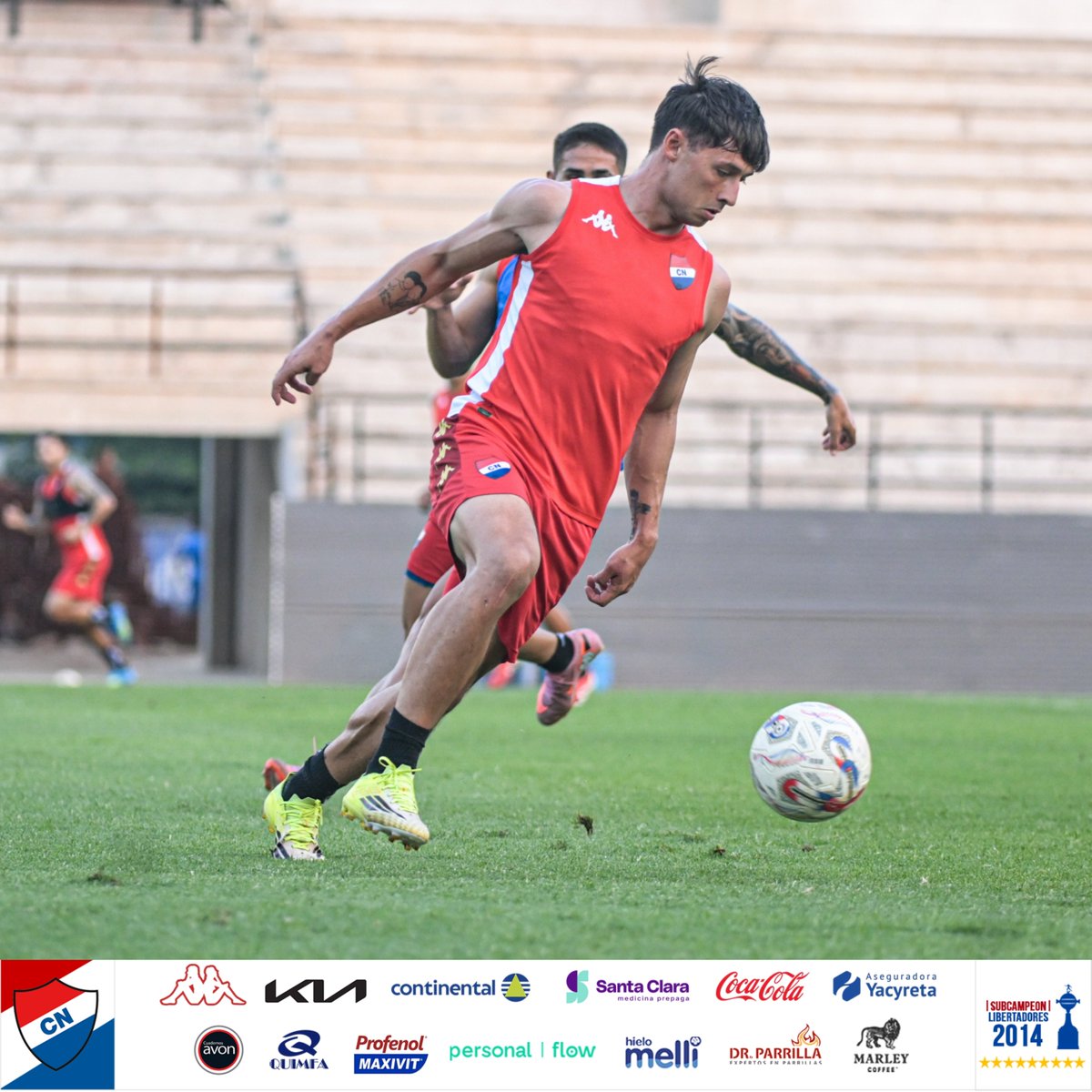 clubnacionalpy's tweet photo. 📸 La Academia se prepara para medir a Independiente por Copa Paraguay. 

Vamos Nacional 🔴⚪️🔵 https://t.co/TEqLSHt8so