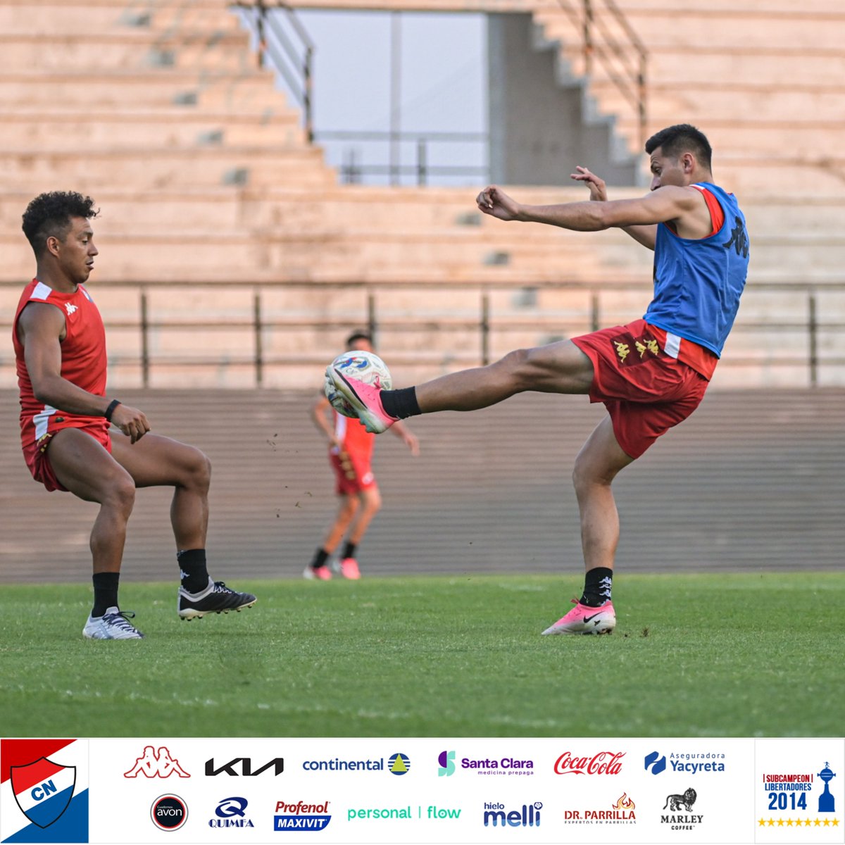 clubnacionalpy's tweet photo. 📸 La Academia se prepara para medir a Independiente por Copa Paraguay. 

Vamos Nacional 🔴⚪️🔵 https://t.co/TEqLSHt8so
