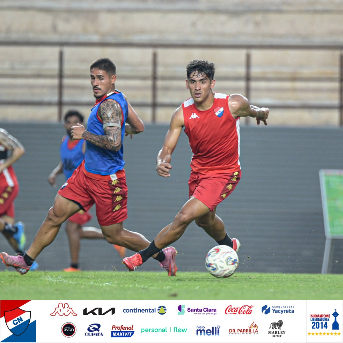 clubnacionalpy's tweet photo. 📸 La Academia se prepara para medir a Independiente por Copa Paraguay. 

Vamos Nacional 🔴⚪️🔵 https://t.co/TEqLSHt8so