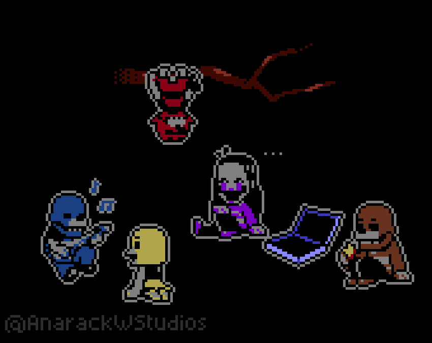 AnarackWStudios's tweet photo. Pixel fanart for the recently released FNAF fangame FNAF: The flipside.

One of the best FNAF experiences I've played, and i cant wait to see more of it in the future.
#fnaftheflipside https://t.co/wBBVcvVsmX