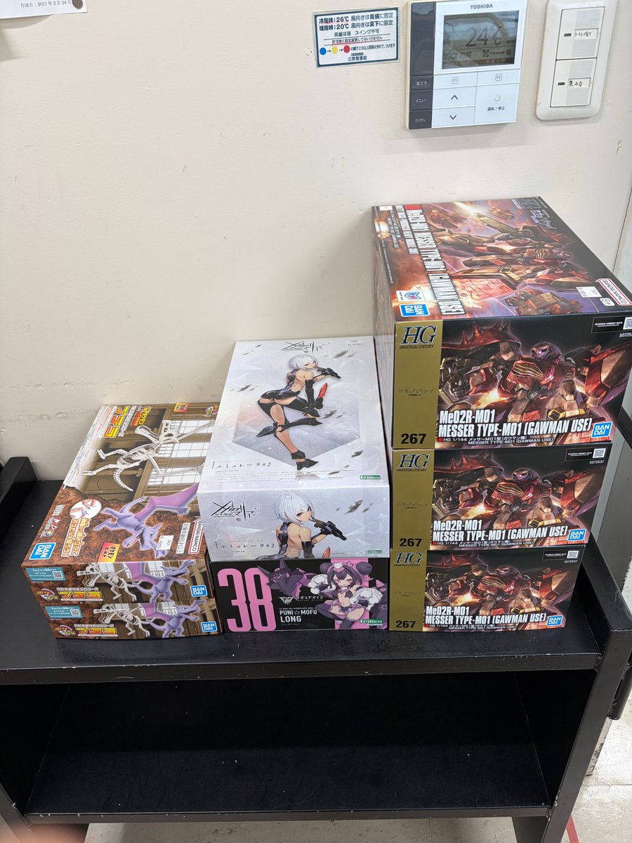 sanyodohanda's tweet photo. 【プラモ再入荷✨】  
本日若干数再入荷しました!
お立寄りの際は是非展開中のものと併せて 
ご覧ください。売り切れの際はご了承くださいませ。

#三洋堂 #半田店 #プラモ #ガンプラ https://t.co/4iJ7u3Jrqc