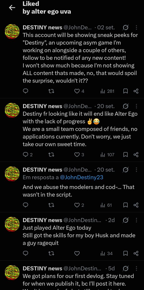 JohnDestiny23's tweet photo. NA HORA QUE FALO QUE NINGUÉM VÊ MEUS POSTS.
@Altermoonnew obg dms. https://t.co/UlFz8XfWTT